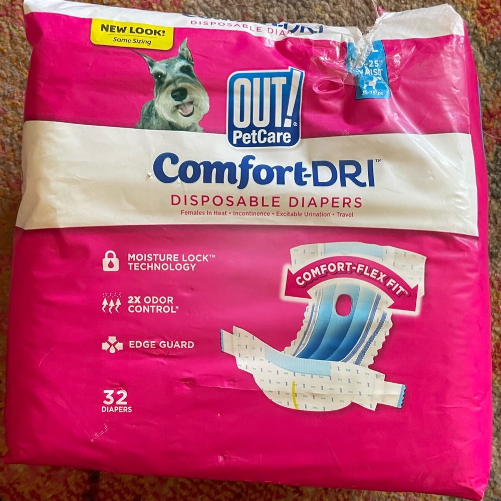 Dog Disposable Diapers, M/L